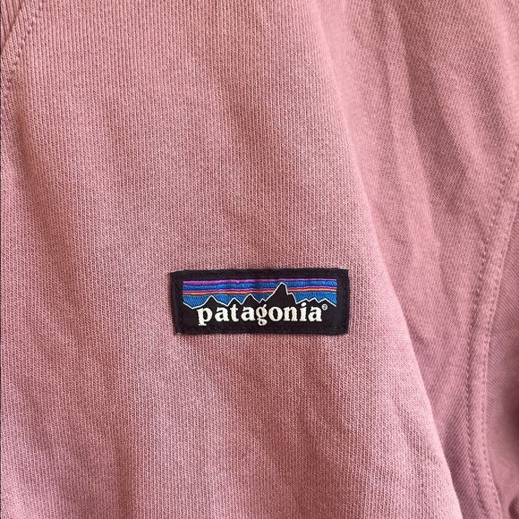 Patagonia  Burgundy Hoodie Sweater Size Small - Picture 3 of 5